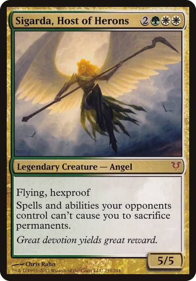 Sigarda, Host of Herons PHEL-210 Open the Helvault Magic card