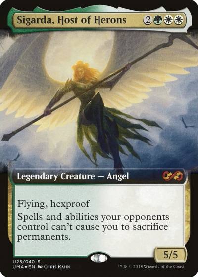Sigarda, Host of Herons PUMA-U25 Ultimate Box Topper Magic card
