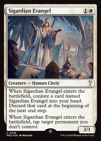 Sigardian Evangel MB2-258 Mystery Booster 2 Magic card