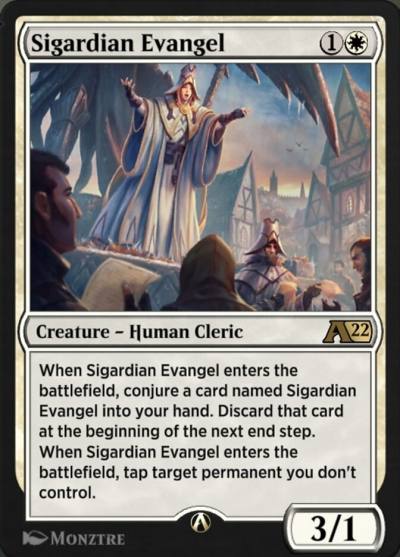 Sigardian Evangel YMID-9 Alchemy: Innistrad Magic card