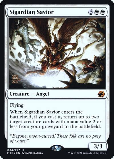 Sigardian Savior PMID-34S Innistrad: Midnight Hunt Promos Magic card