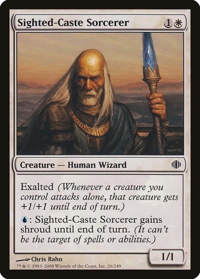 Sighted-Caste Sorcerer 26 Shards of Alara Magic card