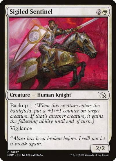 Sigiled Sentinel 37 March of the Machine Magic card