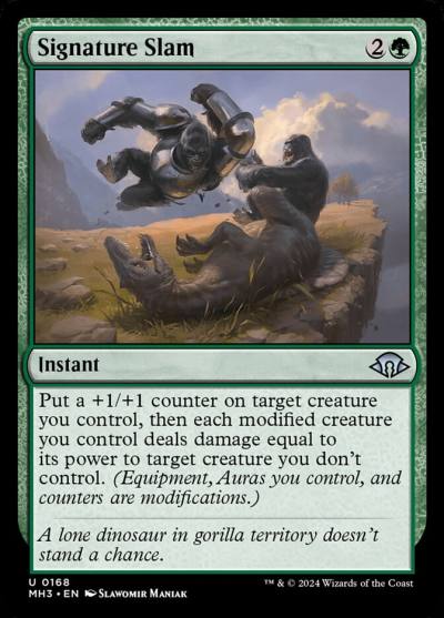 Signature Slam MH3-168 Modern Horizons 3 Magic card