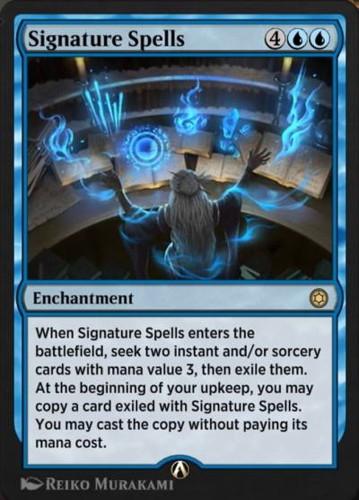 Signature Spells HBG-37 Alchemy Horizons: Baldur's Gate Magic card