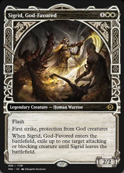 Sigrid, God-Favored PRM-88212 Magic Online Promos Magic card