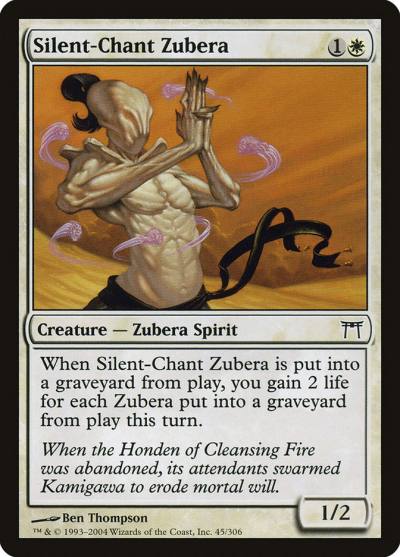 Silent-Chant Zubera 45 Champions of Kamigawa Magic card