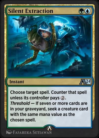 Silent Extraction YOTJ-25 Alchemy: Outlaws of Thunder Junction Magic card