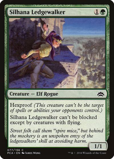 Silhana Ledgewalker PCA-77 Planechase Anthology Magic card