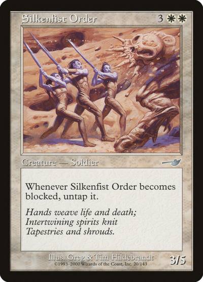 Silkenfist Order NEM-20 Nemesis Magic card
