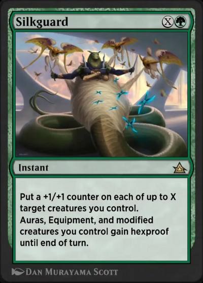 Silkguard OMB-37 Through the Omenpaths Bonus Sheet Magic card