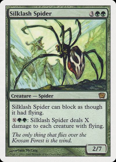 Silklash Spider 9ED-271 Ninth Edition Magic card