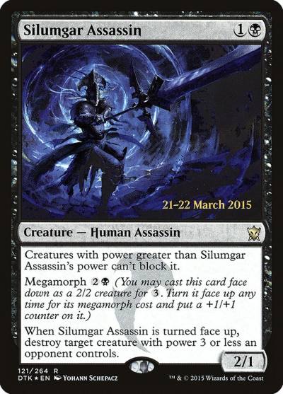 Silumgar Assassin PDTK-121S Dragons of Tarkir Promos Magic card