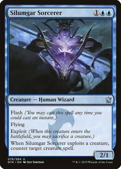 Silumgar Sorcerer DTK-76 Dragons of Tarkir Magic card