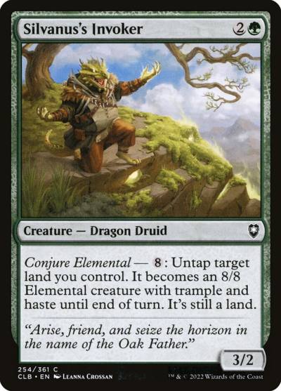 Silvanus's Invoker CLB-254 Commander Legends: Battle for Baldur's Gate Magic card