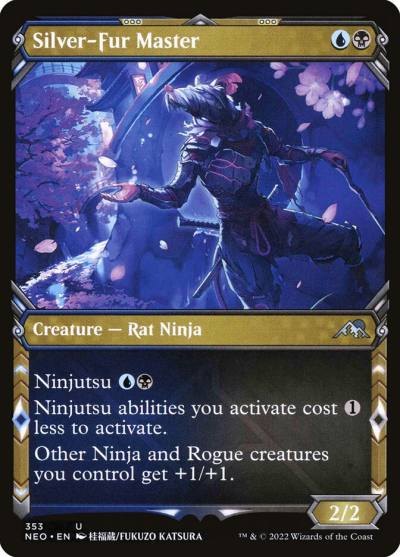 Silver-Fur Master NEO-353 Kamigawa: Neon Dynasty Magic card