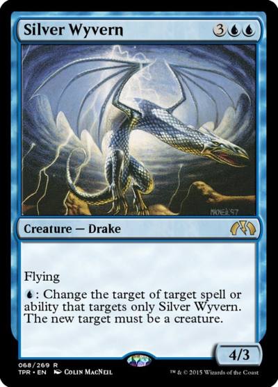 Silver Wyvern TPR-68 Tempest Remastered Magic card