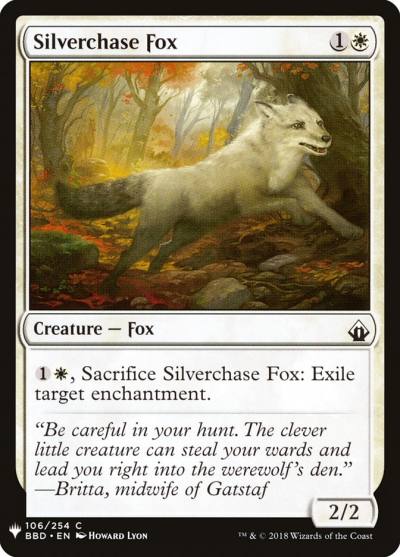 Silverchase Fox PLST-BBD-106 The List Magic card