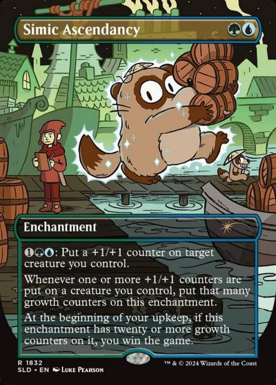 Simic Ascendancy SLD-1832 Secret Lair Drop Magic card