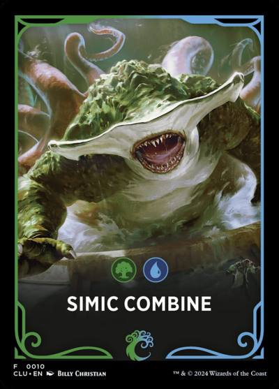 Simic Combine FCLU-10 Ravnica: Clue Edition Front Cards Magic card