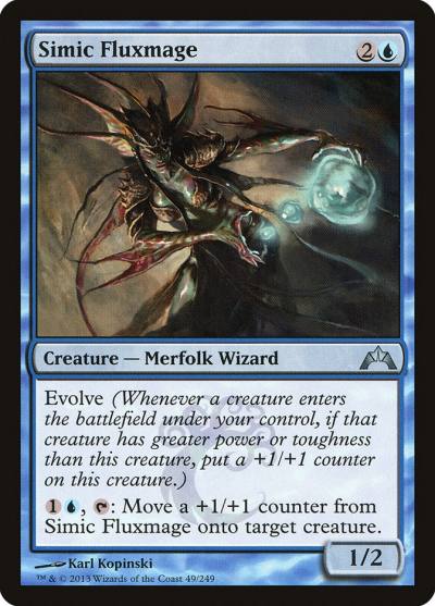 Simic Fluxmage 49 Gatecrash Magic card