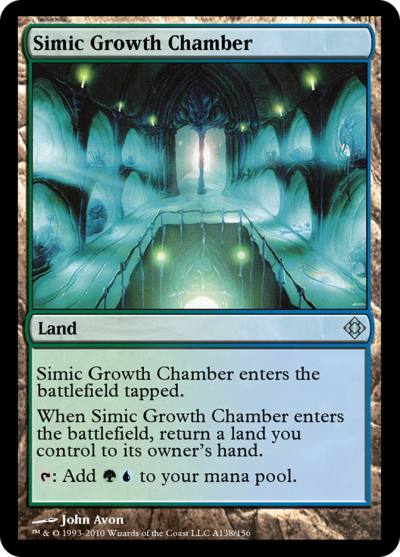 Simic Growth Chamber TD0-A138 Magic Online Theme Decks Magic card