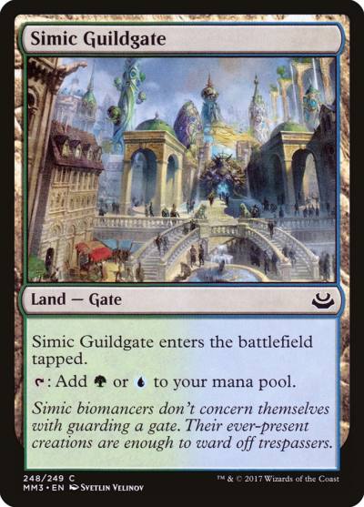 Simic Guildgate MM3-248 Modern Masters 2017 Magic card