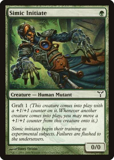 Simic Initiate DIS-92 Dissension Magic card