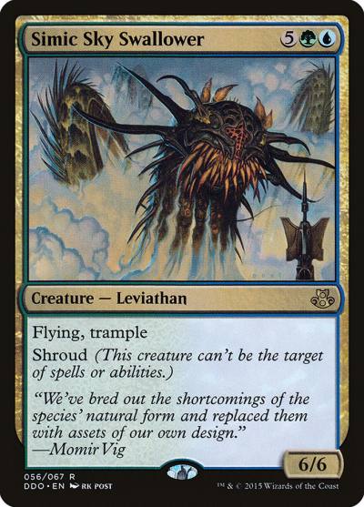 Simic Sky Swallower DDO-56 Duel Decks: Elspeth vs. Kiora Magic card