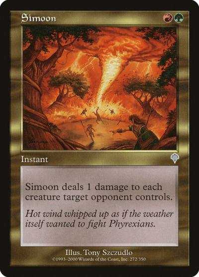 Simoon INV-272 Invasion Magic card