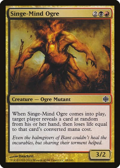 Singe-Mind Ogre 45 Alara Reborn Magic card