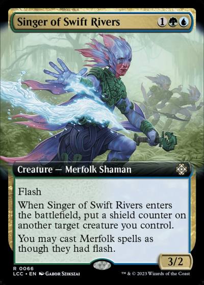 Singer of Swift Rivers LCC-66 The Lost Caverns of Ixalan Commander Magic card