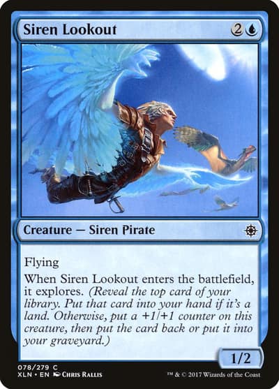 Siren Lookout 78 Ixalan Magic card