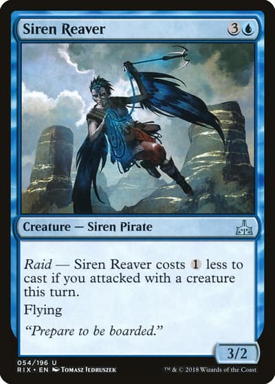 Siren Reaver 54 Rivals of Ixalan Magic card