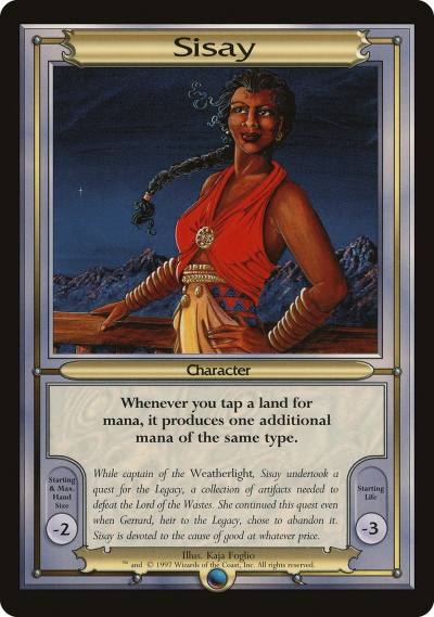 Sisay PVAN-106 Vanguard Series Magic card