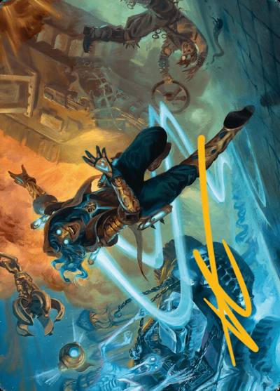 Sita Varma, Masked Racer // Sita Varma, Masked Racer ADFT-26 Aetherdrift Art Series Magic card