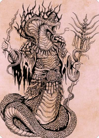 Sivriss, Nightmare Speaker // Sivriss, Nightmare Speaker ACLB-51 Battle for Baldur's Gate Art Series Magic card