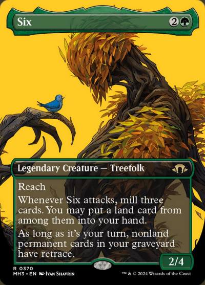 Six MH3-370 Modern Horizons 3 Magic card