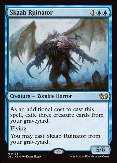 Skaab Ruinator DSC-128 Duskmourn: House of Horror Commander Magic card