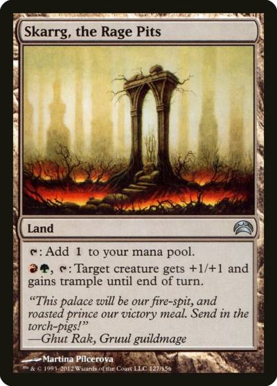 Skarrg, the Rage Pits PC2-127 Planechase 2012 Magic card