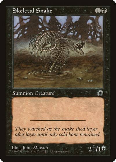 Skeletal Snake 111 Portal Magic card