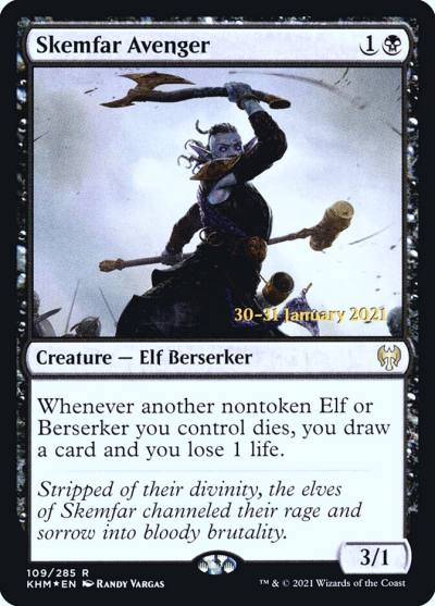 Skemfar Avenger PKHM-109S Kaldheim Promos Magic card