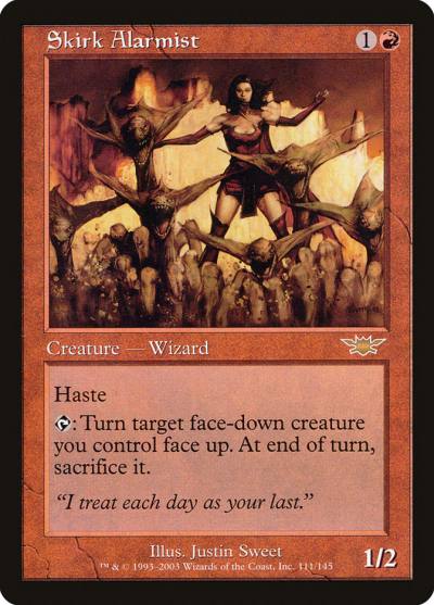 Skirk Alarmist 111 Legions Magic card