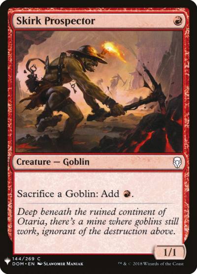 Skirk Prospector PLST-DOM-144 The List Magic card