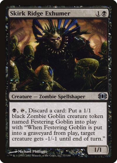 Skirk Ridge Exhumer 77 Future Sight Magic card