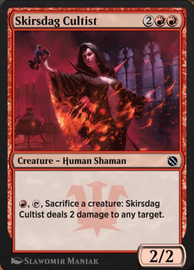 Skirsdag Cultist SIS-44 Shadows of the Past Magic card