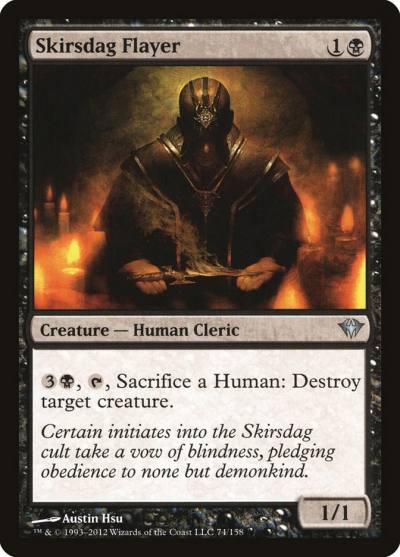 Skirsdag Flayer 74 Dark Ascension Magic card
