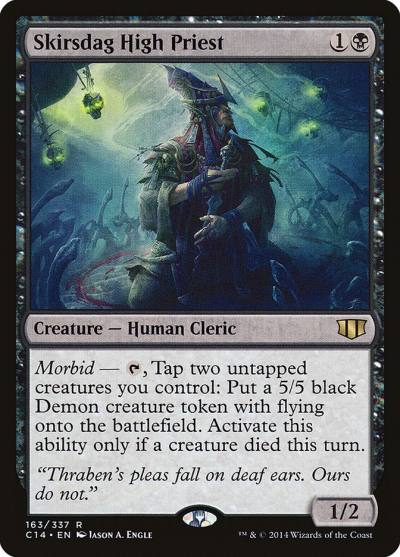 Skirsdag High Priest C14-163 Commander 2014 Magic card