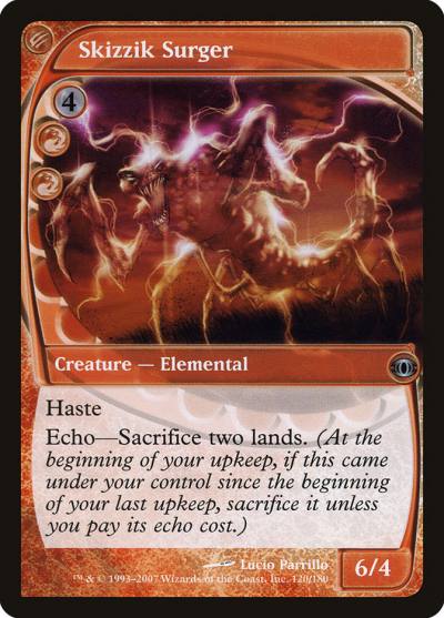 Skizzik Surger FUT-120 Future Sight Magic card