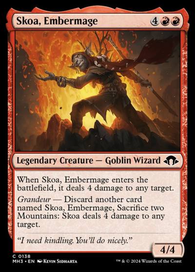 Skoa, Embermage MH3-138 Modern Horizons 3 Magic card